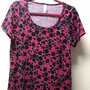 Lularoe Disney Classic tee Medium Minnie Mouse